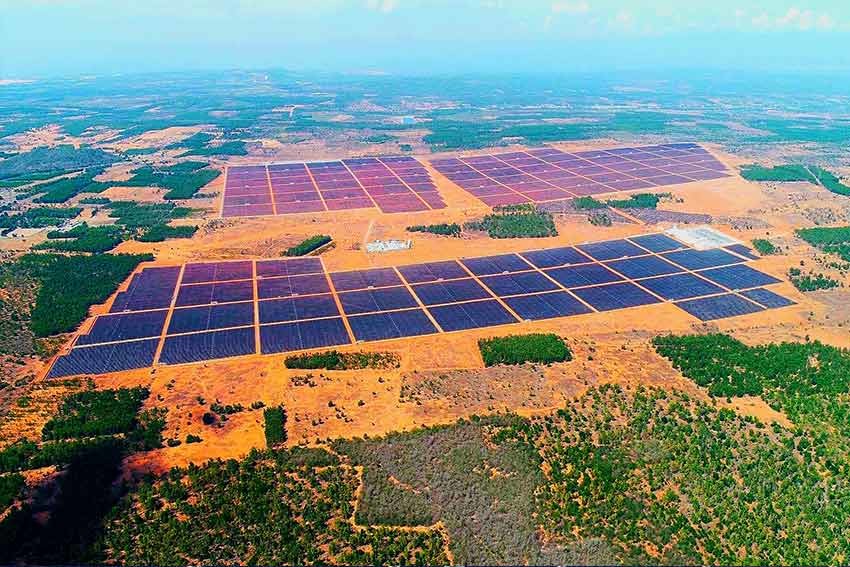 Latest company case about Ground Solar Power Generation Project 350MW located in Hong Phong of Vietnam