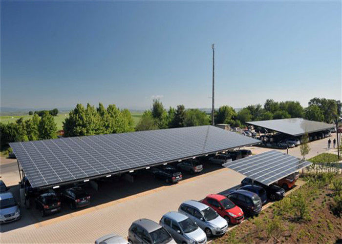 Galvanized Residential Solar Carport Structures On Off Grid