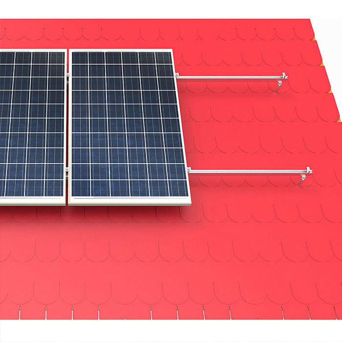 Anodized Aluminum & Galvanized & Stainless Tile Solar Panel Roof Mounting Systems