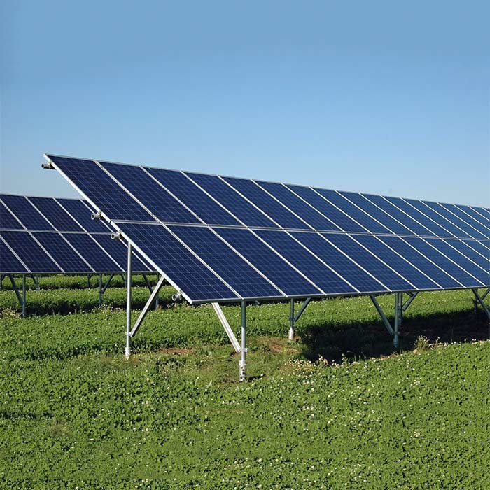 Photovoltaic Array SGS Approved High Quality 60m/s Solar Panel Ground