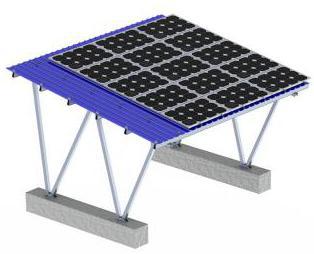 Customized Pv Carport Solar Systems Mounting Bracket Open Ground