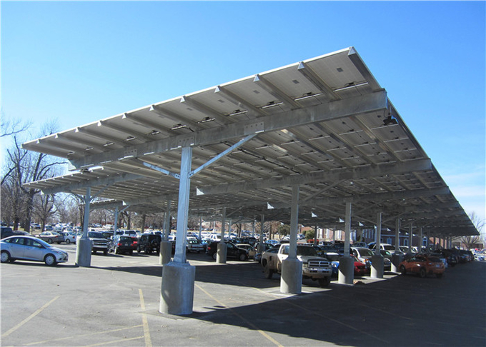 Customized Pv Carport Solar Systems Mounting Bracket Open Ground