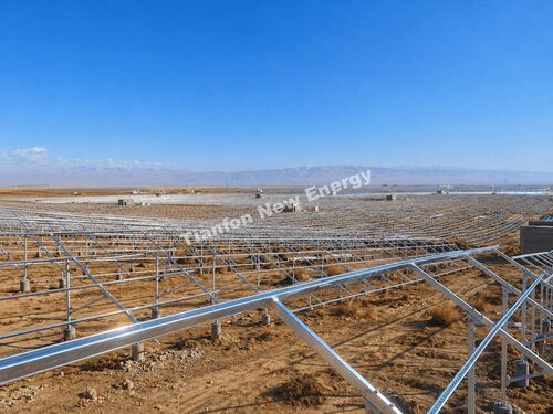 100MW Ground Solar Mounting System in Qinghai 