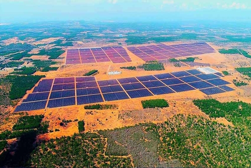 Ground Solar Power Generation Project 350MW located in Hong Phong of Vietnam