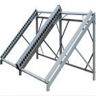 Galvanized Base Ground Mounted Solar PV Systems , Metal  Photovoltaic Mounting System