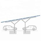 Car Shed PV Carport Solar Systems Renewable Energy Thickness 0.5mm-15mm Span 5000mm