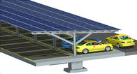 Q345 6063 Solar Parking Lot ,  Frameless Panel Open Ground PV Mounting Systems