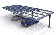 Commercial Carport Solar Systems Arrays Support EPC Aluminium Steel Q345B Al6005