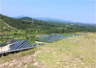 Metal Frames Solar Panel Mounting System , Anodized Solar PV Mounting Systems