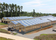 Roof Mounted Greenhouse Solar System Photovoltaic Power Plants Agricultural Crops