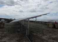 Durable Adjustable Mounting System 15-55 Degree Ground Solar Pole Support