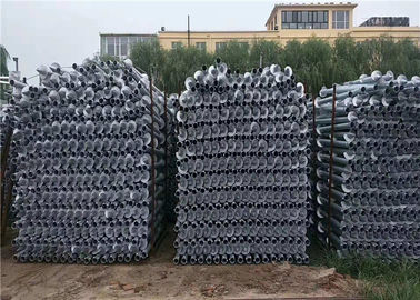 High Strength Ground Screw Piles Anchor Galvanized Metal Steel 2000mm Length