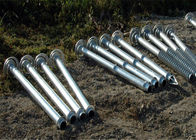 Customized Ground Screw Piles Rack Foundation Solutions Length 500~2500 Mm
