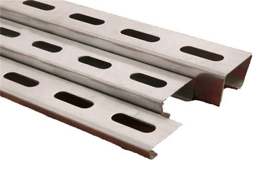 Q235 Galvanized Steel Profile Mounting Stand Racking Brackets For Solar Panel Mount System