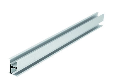 Good price AL6005-T5 Aluminum Extrusion Profiles Solar PV Module Mounting Rack Rail online