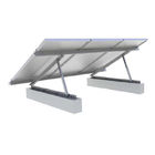 1.4KN/M2 Solar Panel Roof Mounting Systems Customized Color Aluminum Stainless Steel Structure