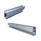 Extruded Aluminum Slotted Rail For Photovoltaic Module Mounting Systems OEM