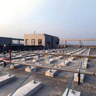 Quick Installation Cement Blocks Solar Panel Roof Mounting Systems Iron Sheet Stainless Steel For PV Roof Structures