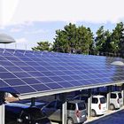 Galvanized Anodized Solar PV Panel Car Parking Racks