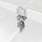 Anodized Customized Aluminum Slotted Rail Roof Open Field PV Mounting Rails Profiles
