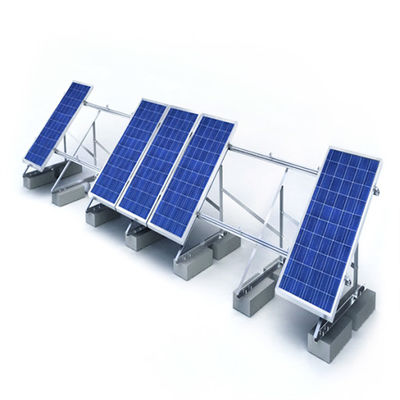 Good price Open Field 10-12um 6005-T5 Aluminum Slotted Rail Extruded Roof Mounting Silver Anodizing online