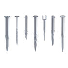 Stainless Steel Solar Screw Piles, Potovoltaic Mounting Foundation Ground Galvanized Earth Screw Anchors