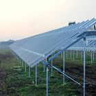 OEM / ODM Solar Ground Mounting Systems Plant Pile Natural Color