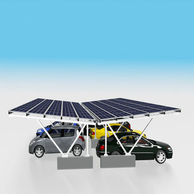 Good price 2.5m Height Anti Corrosion Residential Solar Car Parking Shed online