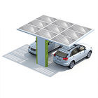 On Off Grid Thickness 15mm PV Carport Solar Systems For Private Parking Lot