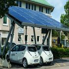 5deg 10deg 15deg Anodized Aluminum Carport Solar Systems For Landscape