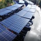 5deg Galvanized Carport Solar Panel Mounting Structures