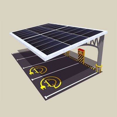 Good price Customized Angle Solar Panel Racking System For Metal Carport online