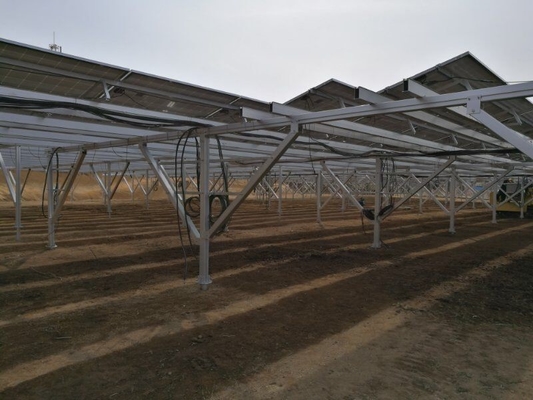 Good price 10 - 60deg Installation Aluminum 6005-T5 Ground mounted PV systems solar bracket online