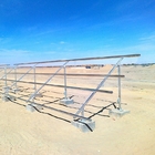 PV Mount Rack Chinese Solar panels Triangle Bracket Ground Pv Aluminum Solar structure Bracket Mounting system