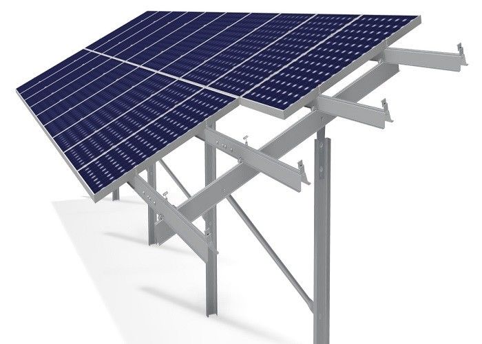 Hot Dipped Galvanized Solar Power Energy System , C Type Solar PV Mounting Systems
