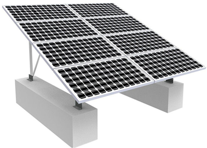 Solar Photovoltaic RV Solar Mounting Systems , 0-60 Degree Solar Panel Roof Mounting Kits