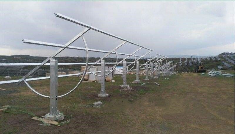 Solar Adjustable Mounting System High Corrosion Resistance 30psf Snow Load