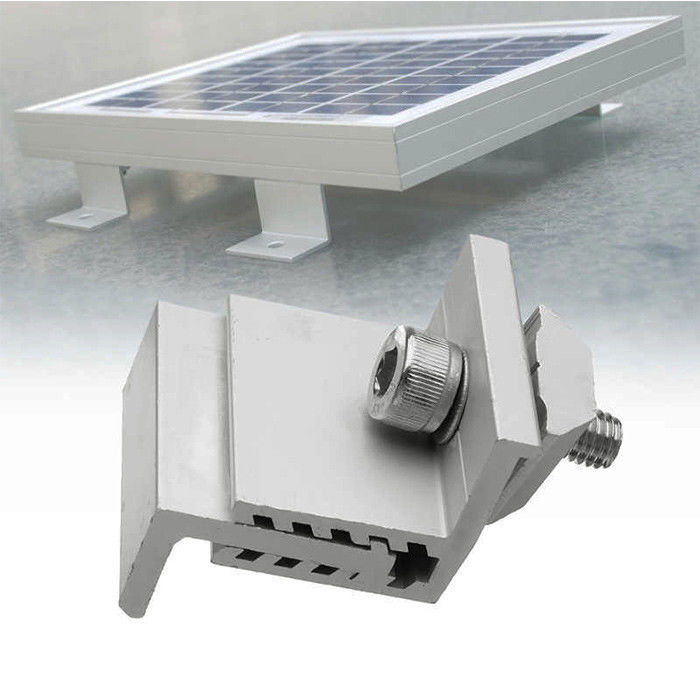 Easy Installation Q235B Solar PV Mounting Brackets Photovoltaic Horizontal Vertical Accessories Solar Support Systems