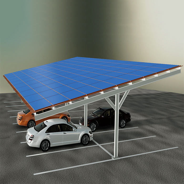 Al 6005-T5 & SUS 304 PV Garage Canopy Solar Systems