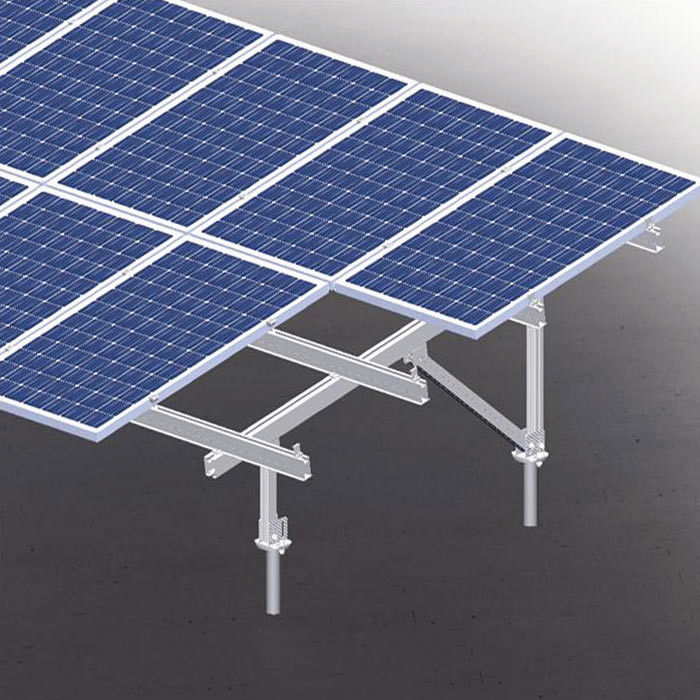 Aluminum Framed Frameless Ground Mount Solar System