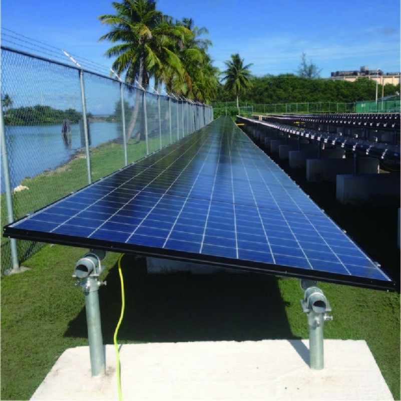 Ground Terrace Solar Panel Mounting Bracket Simple construction solar mounting system