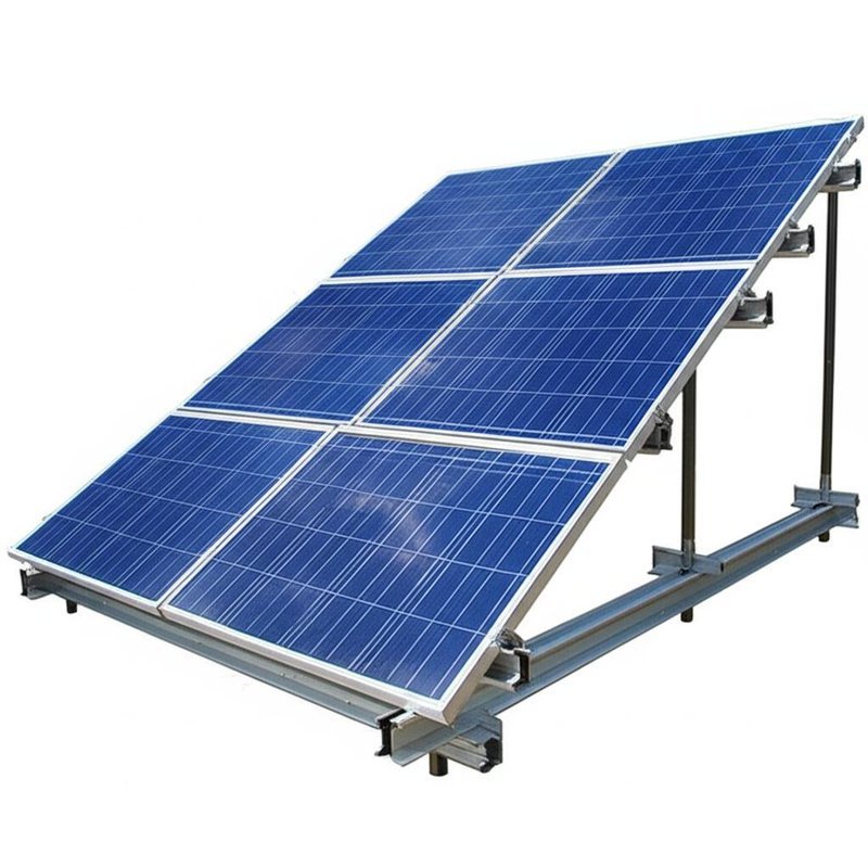 Easy Installation Solar Panel Ground Mounting Systems for Industrial ...