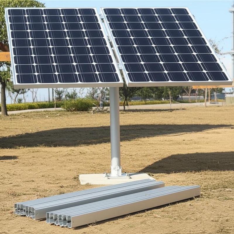 Customized Solar Panel Ground Mounting Systems Easy Installation for ...