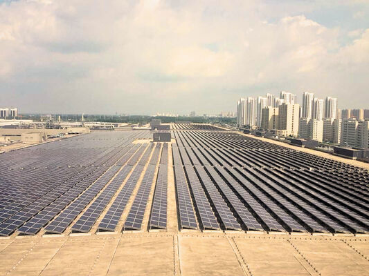 quality 25 Years Longevity Photovoltaic Roof Mount Designed Roof Application Solar Power Module Support Framework factory