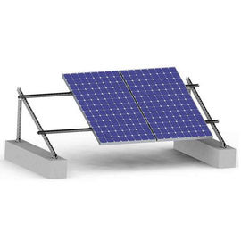 Good price Ballasted Flat Solar Panel Roof Mounting Systems Brackets Structure Thickness 0.5mm-15mm online