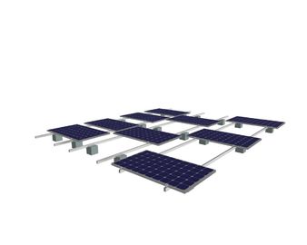 Good price Sloped Solar Panel Roof Mounting Systems Anti - Corrosion 130mph Wind Load Framed online