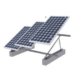 Good price PV Solar Panel Roof Mounting Systems Concrete Base Anodized HDG Surface Treatment online