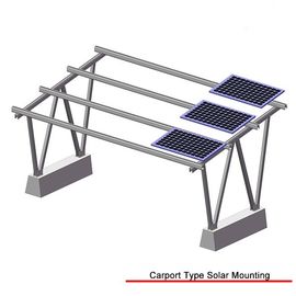 Good price Metal Galvanized Solar Power Parking Lot , Flexible 1-20kw Solar Panel Parking online