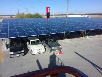 Good price Adjustable Solar Panel Parking , Anodized Aluminum Residential Solar Carport Kit online