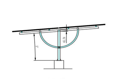 Good price PV Adjustable Mounting System Customized Color Hot - Galvanized Steel Frameless online